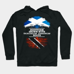 Scottish Grown With Trinidadian Tobagonian Roots - Gift for Trinidadian Tobagonian With Roots From Trinidad and Tobago Hoodie